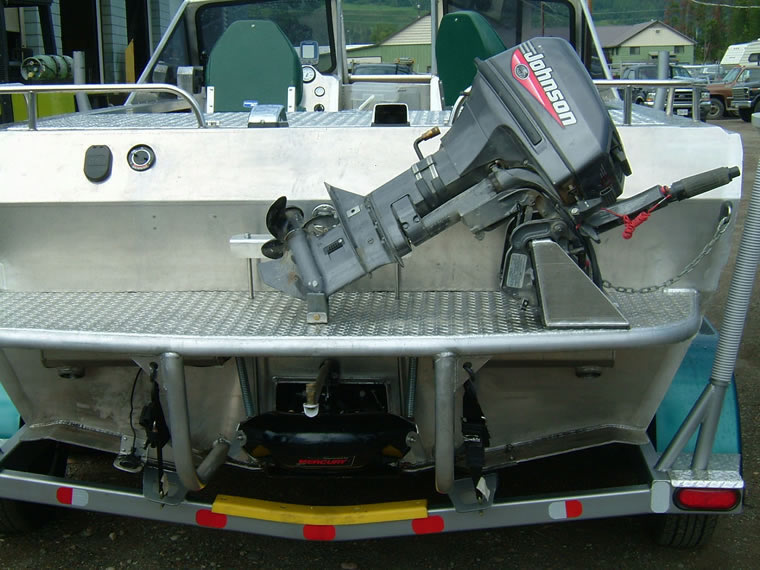 Custom boat trailers by EXwelding in Prince George BC